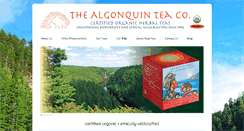 Desktop Screenshot of algonquintea.com